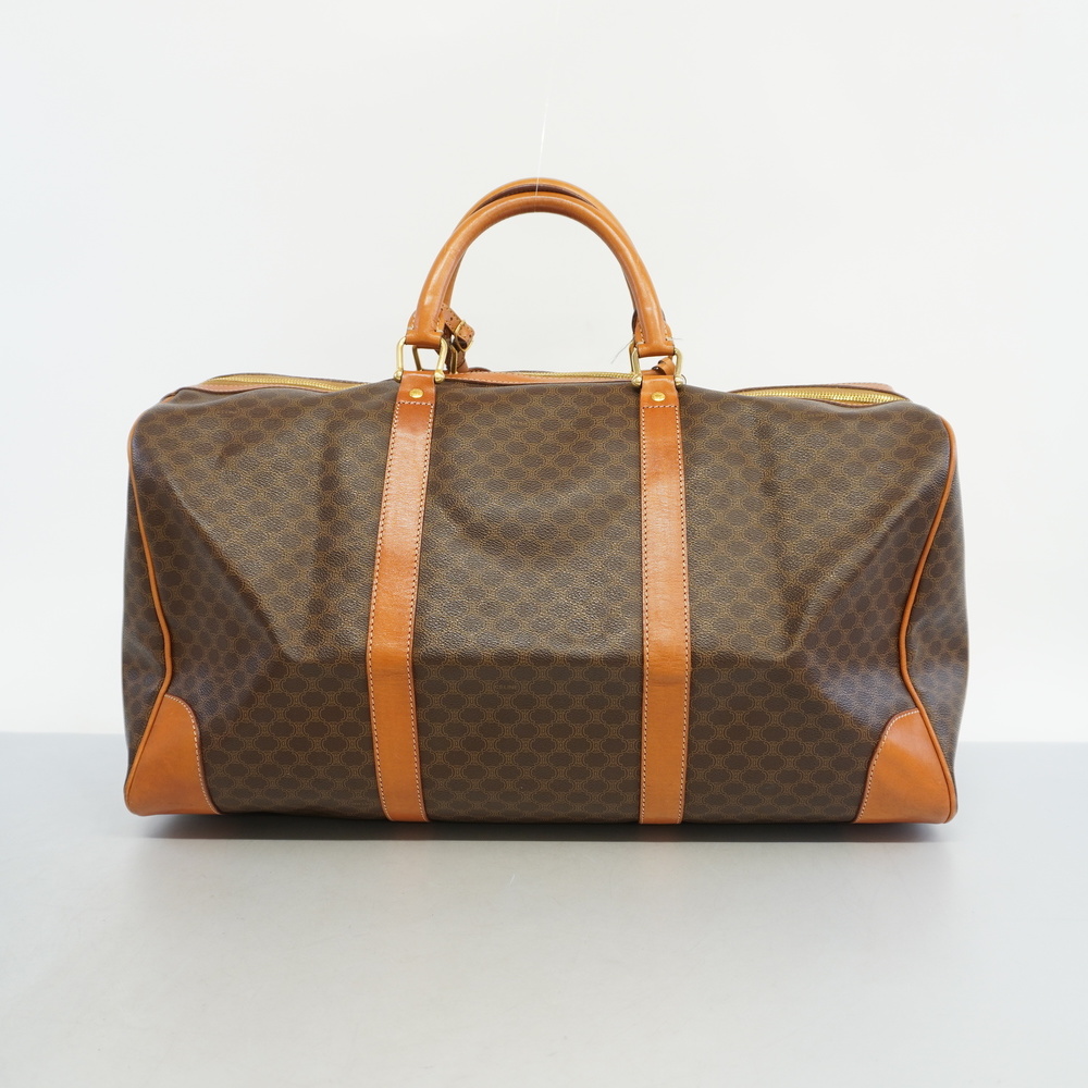 Auth Celine Macadam Boston Bag Women's PVC Boston Bag Brown - Picture 14 of 14